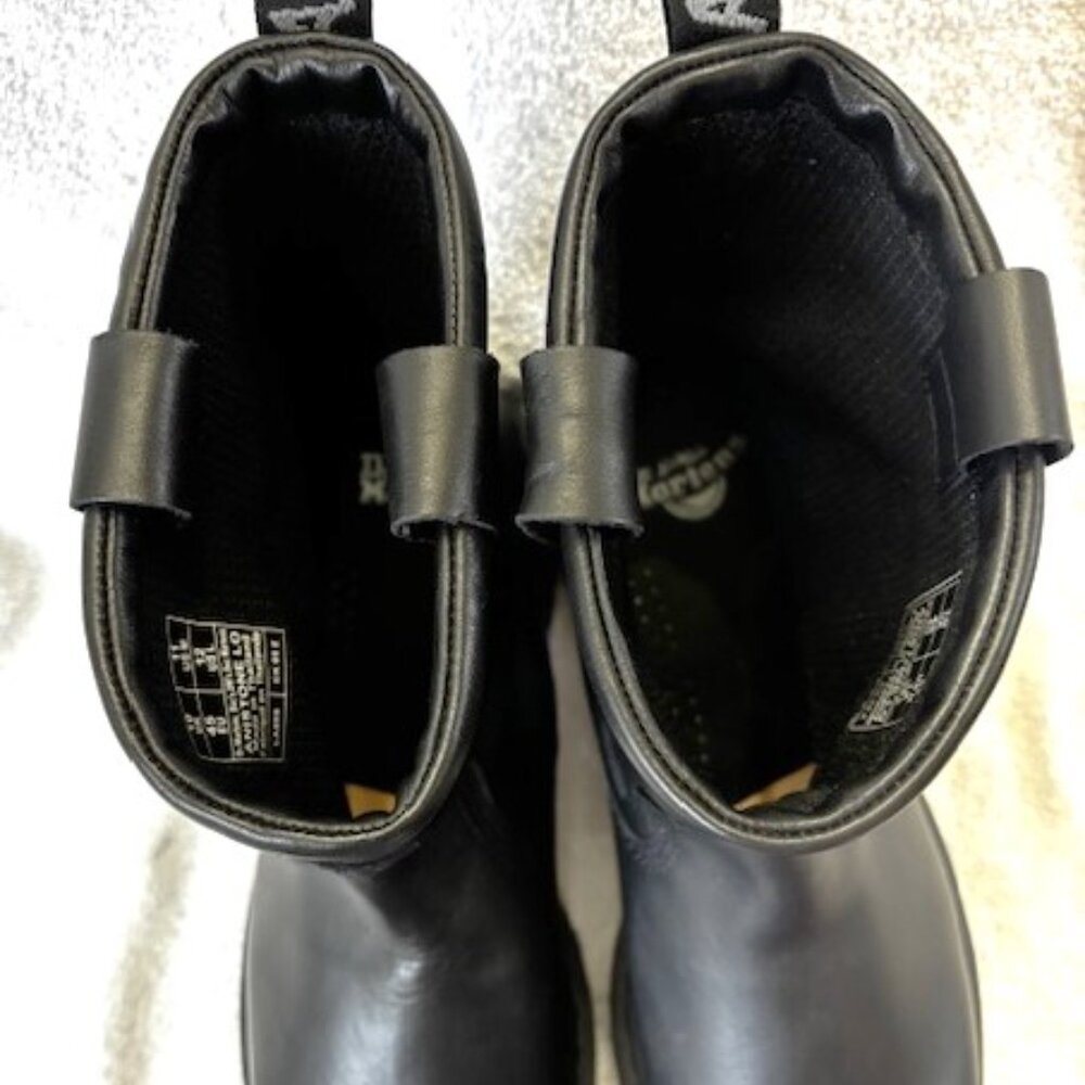 Men's NWOB Dr Martens Anistone Lo Leather Biker Boots Size 11 US - Picture 10 of 11
